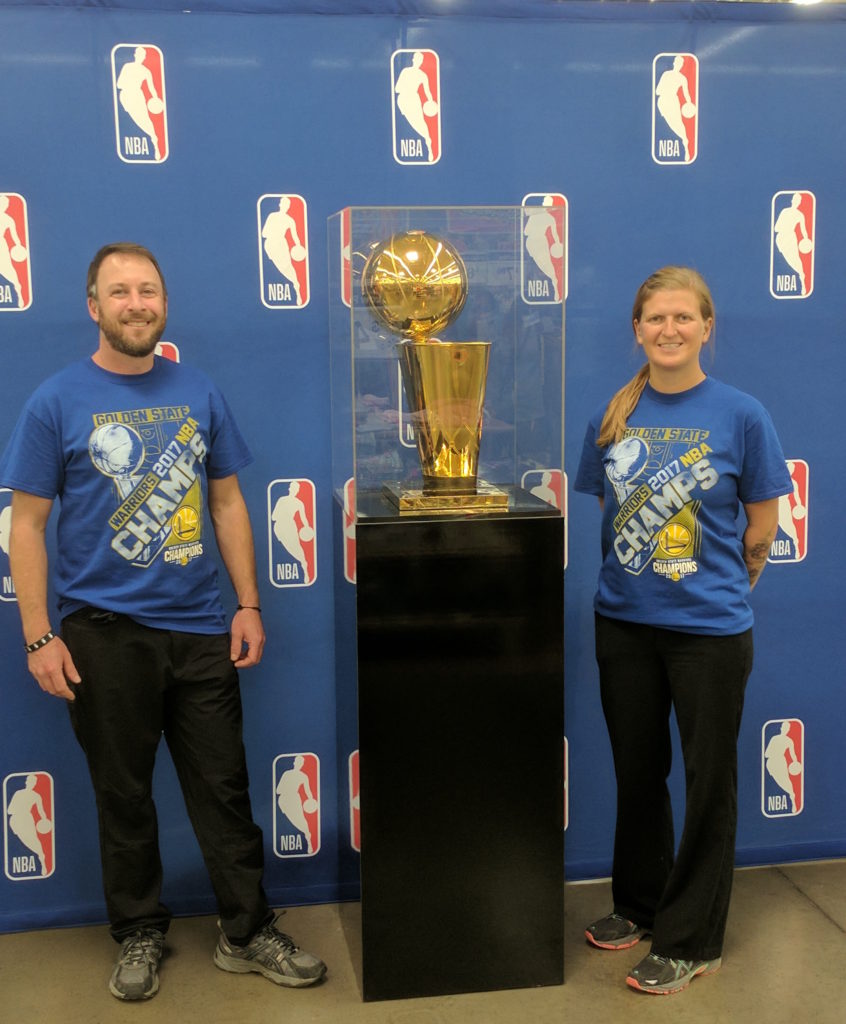 NBA Trophy Tour 2017